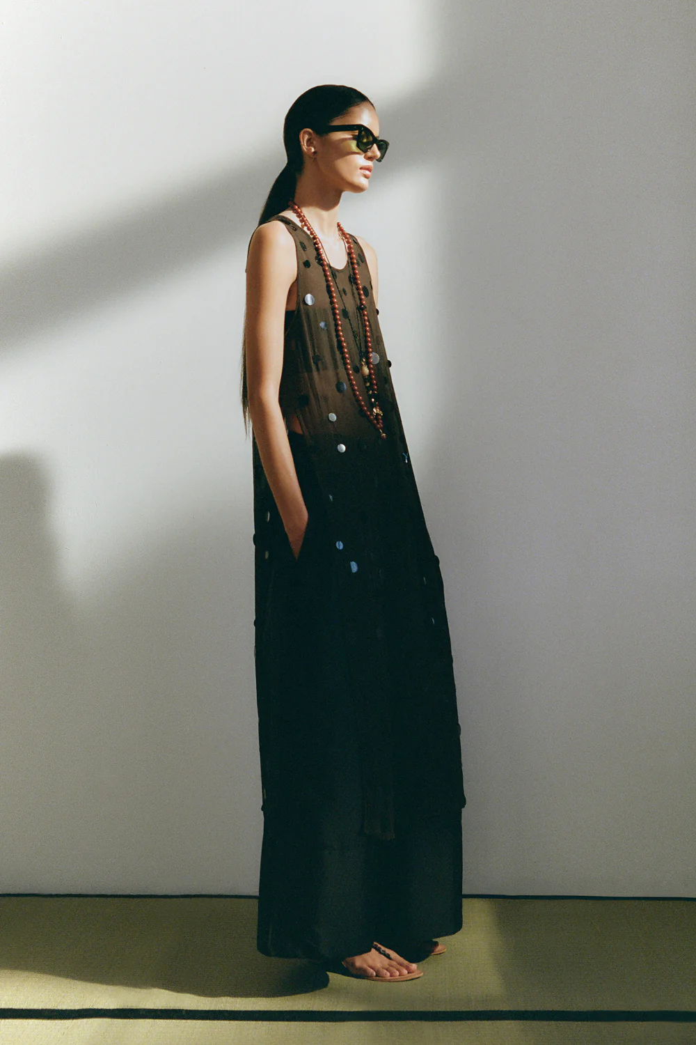 Chloe Sequin Tunic Earth - Image 4