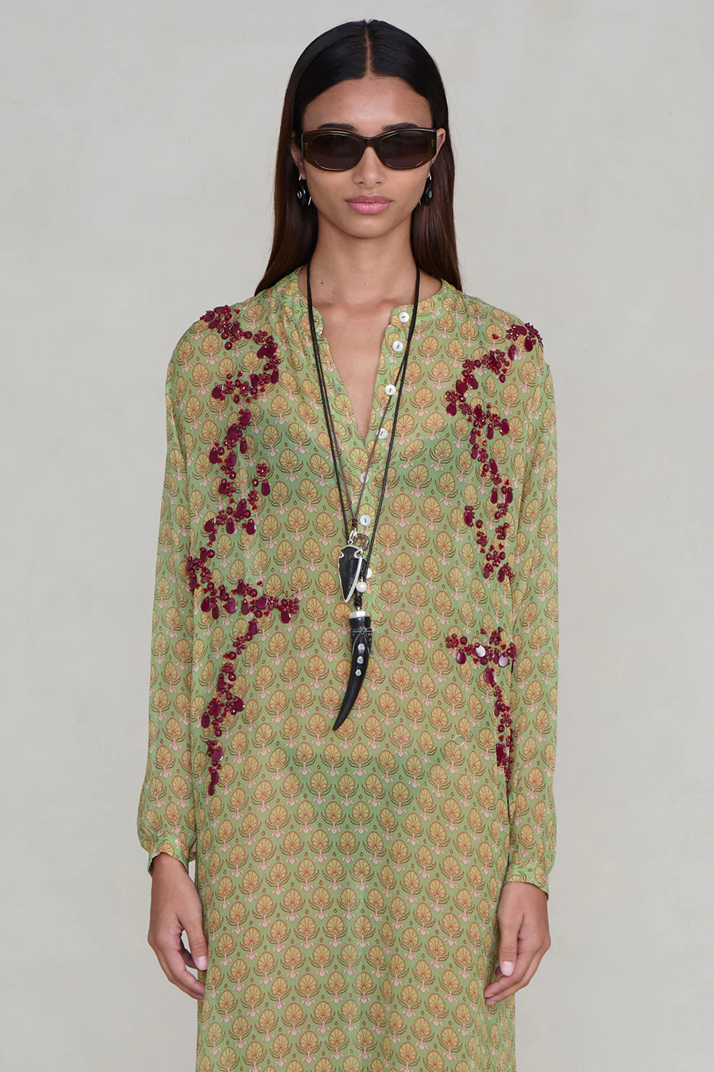 Drip Drip Tunic Green - Image 2