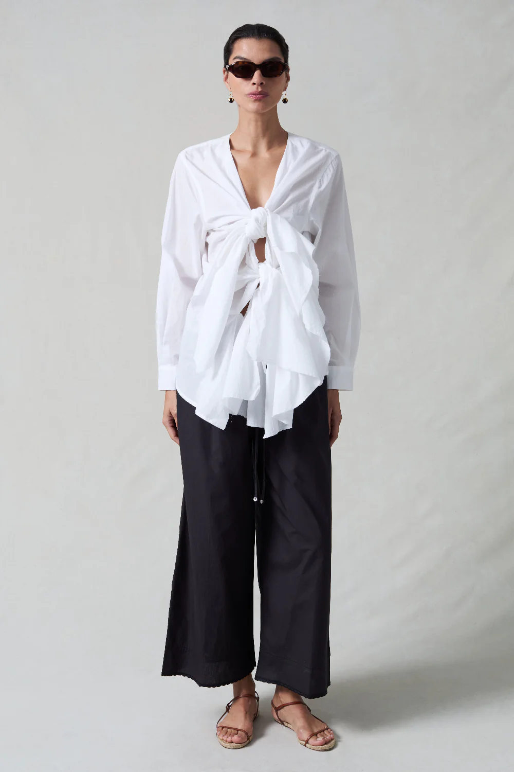 Elena Blouse White