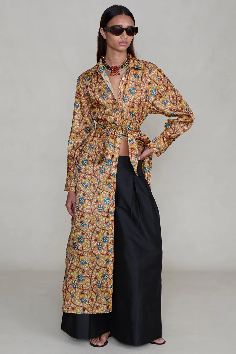 Garden Shirt Dress Marigold