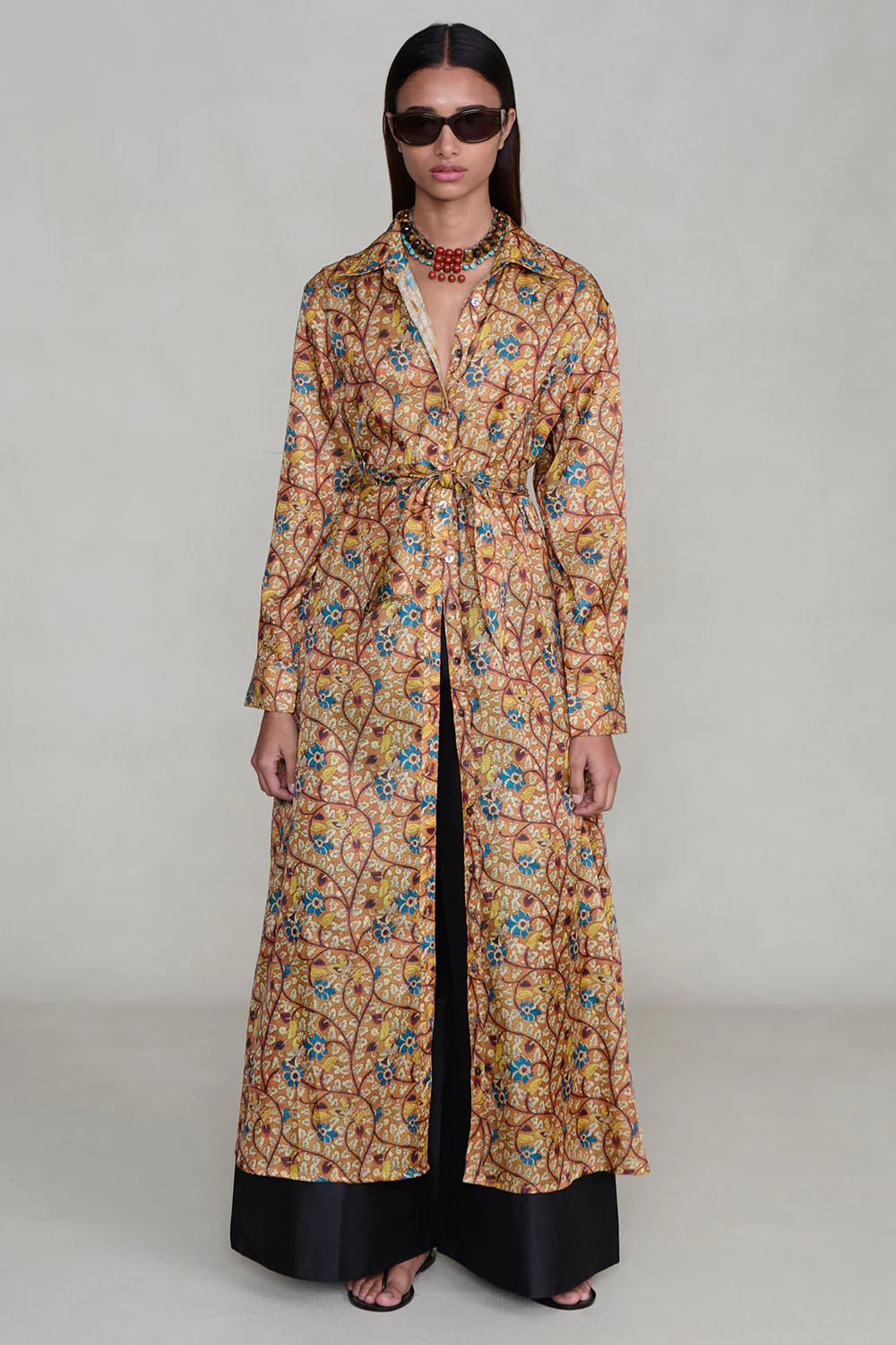 Garden Shirt Dress Marigold - Image 3