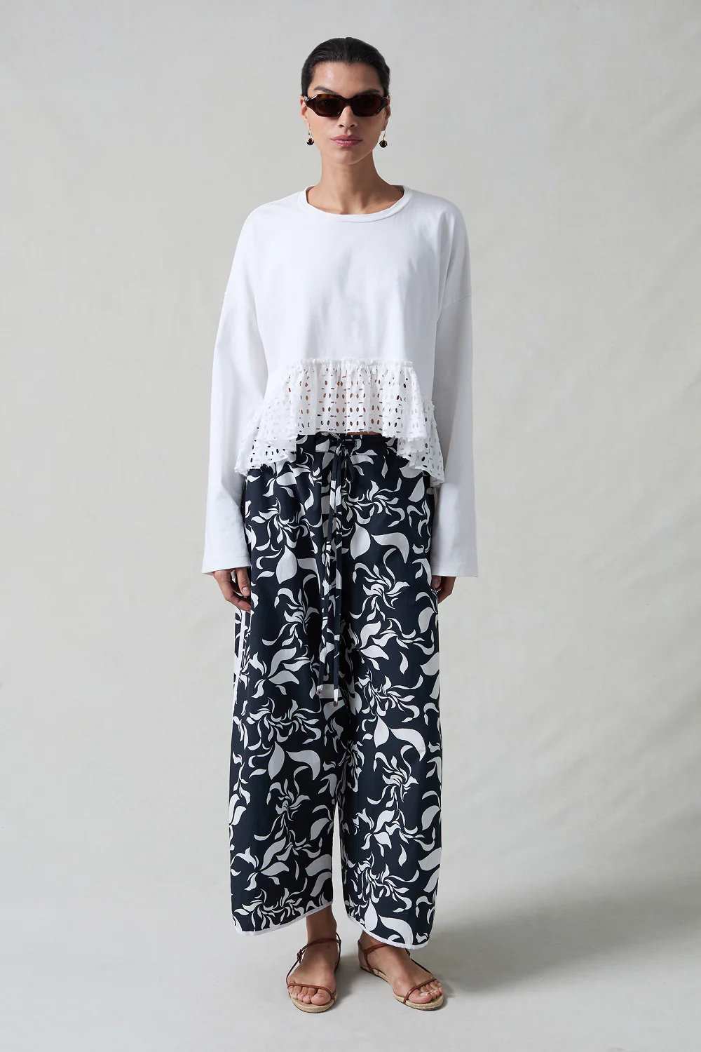 Poplin Track Pant Kona Print