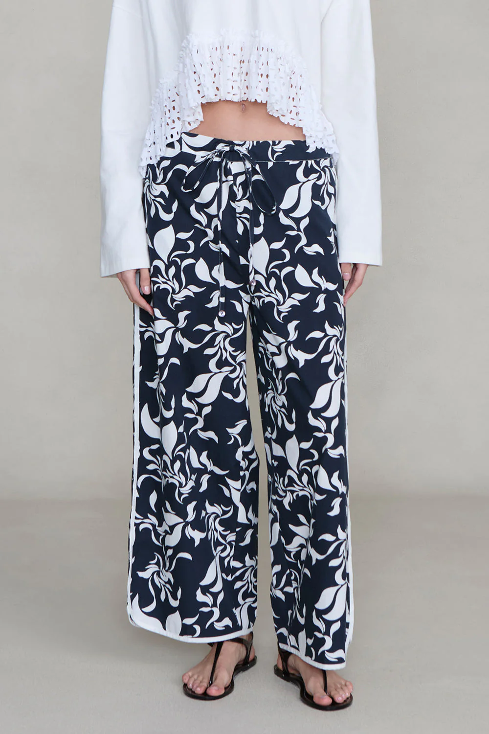 Poplin Track Pant Kona Print - Image 2