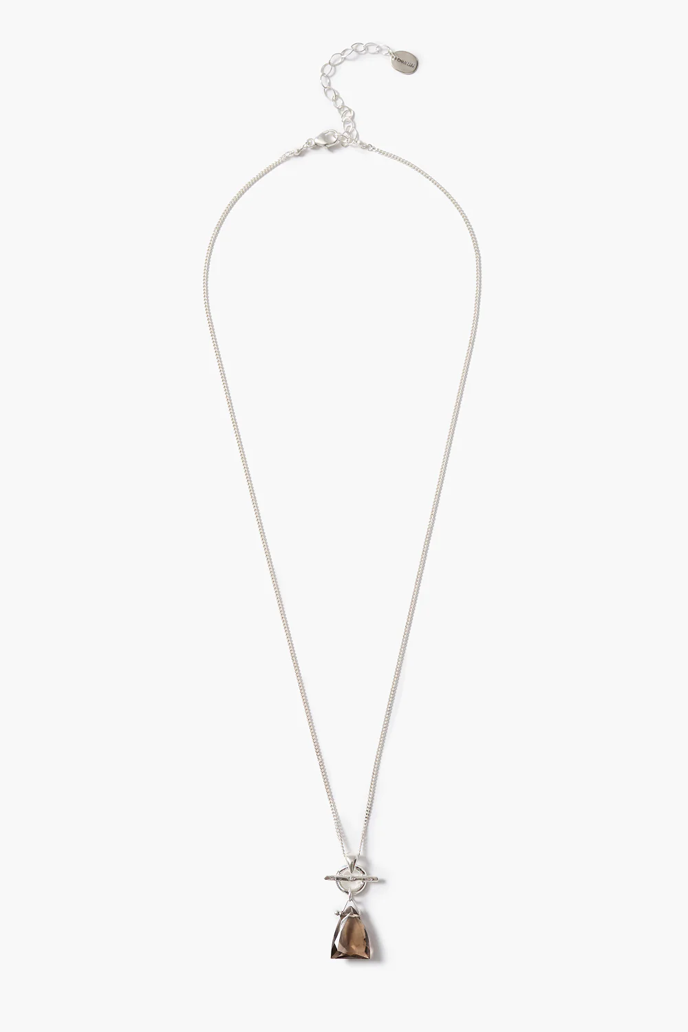 Summit Pendant Necklace Smoky Quartz - Image 2