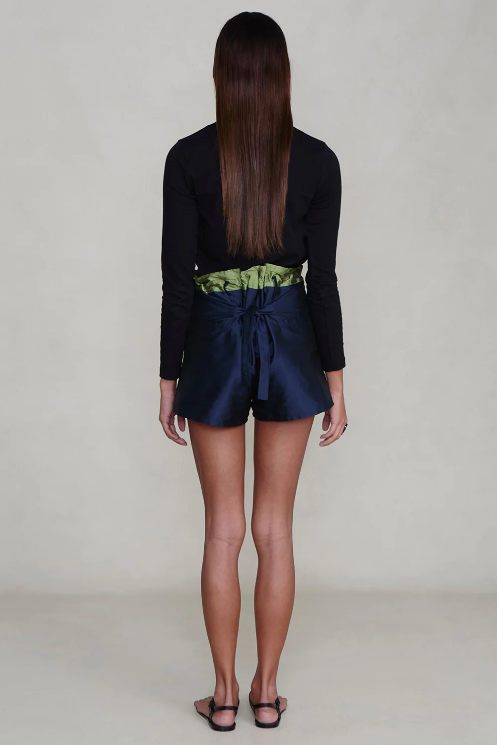 Techno Taffeta Two Tone Short Navy - Image 4